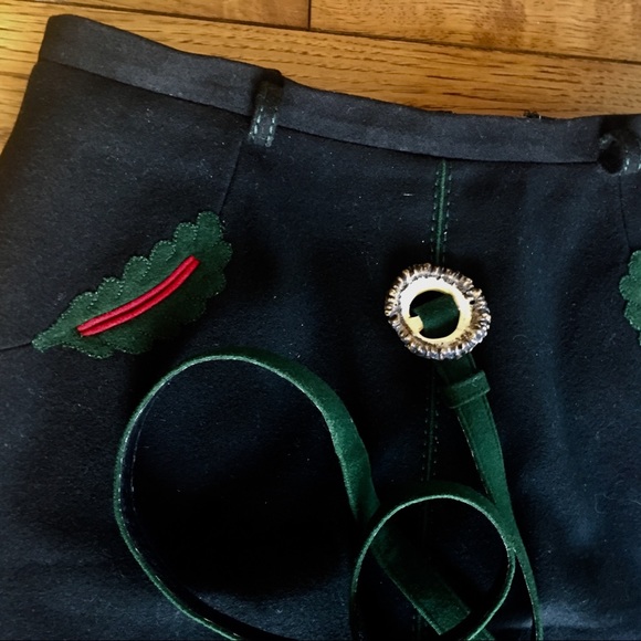 Original Hammerer Austrian green wool skirt - Picture 2 of 8